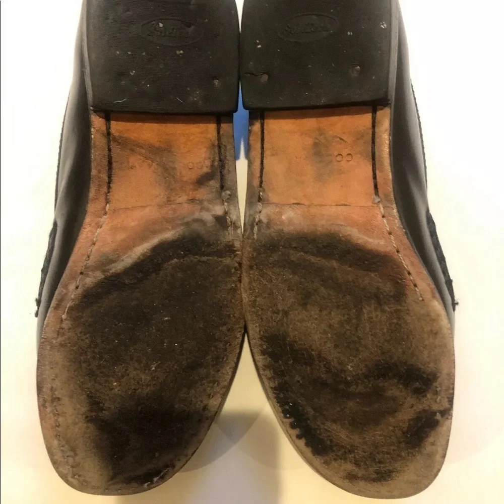 COLE HAAN Pinch Tassel Mens Loafers Size 10 D Black $135
